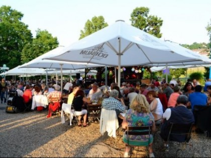 照片: Biergarten im Schlossgarten